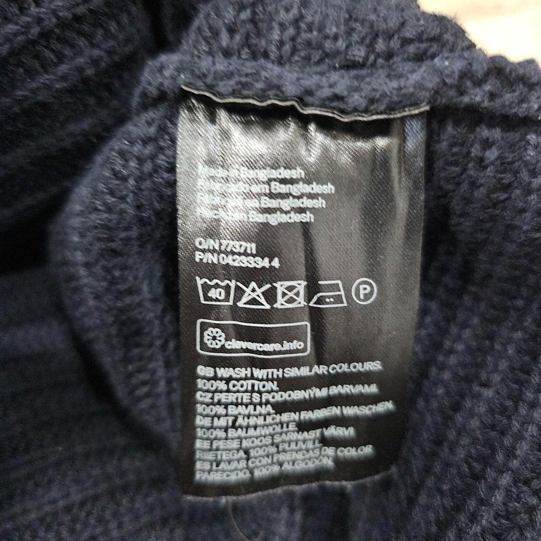 エイチアンドエム L.O.G.G. H&M ニットセーター XS ネイビー — image 3