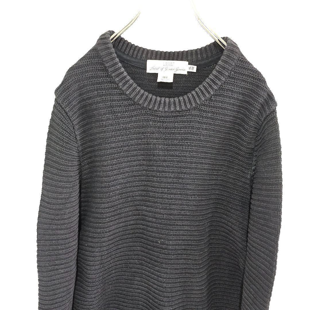 エイチアンドエム L.O.G.G. H&M ニットセーター XS ネイビー — image 4