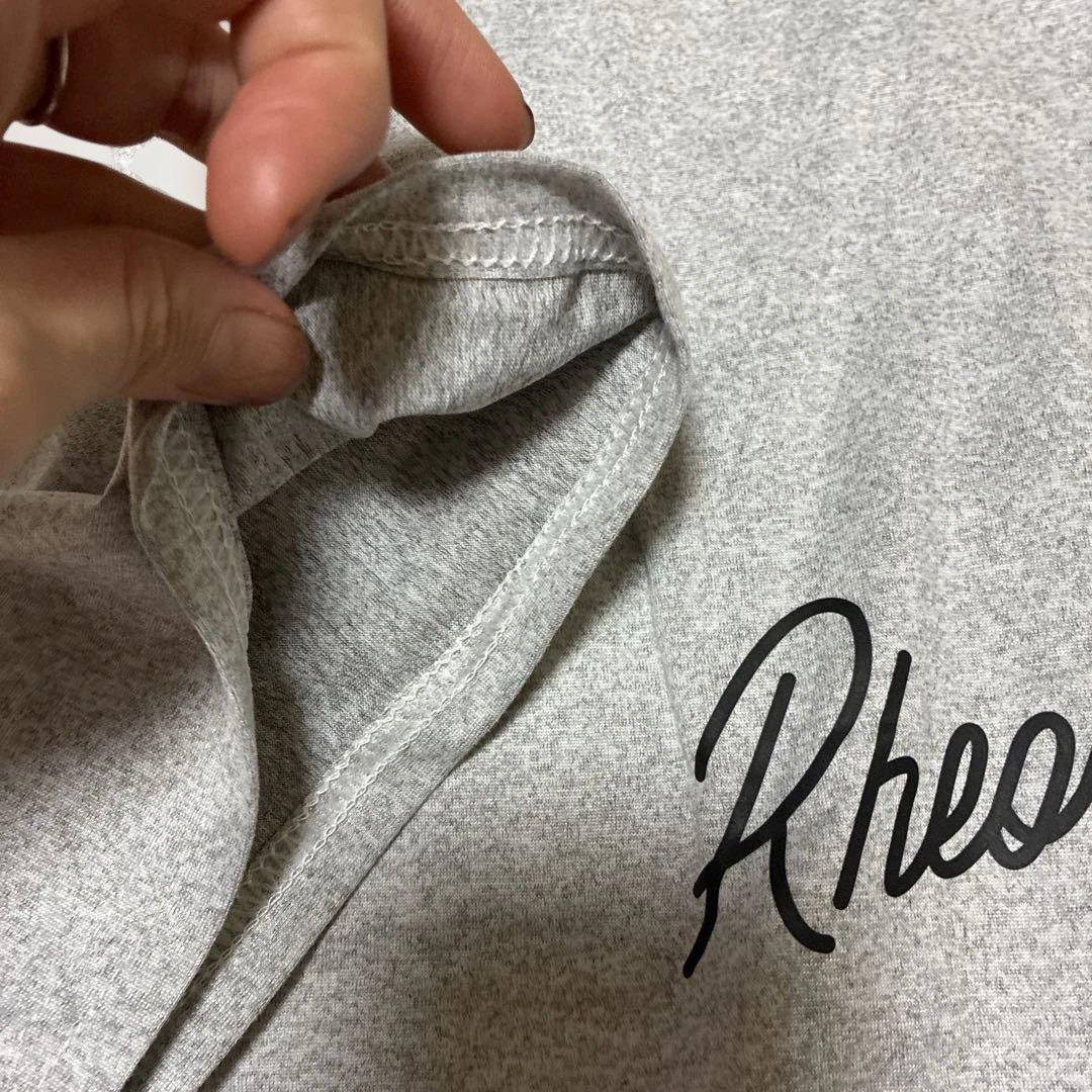 新品　ロゴTシャツ グレー 半袖 オーバーサイズ ゆるだぼ 韓国風　ユニセックス — image 5
