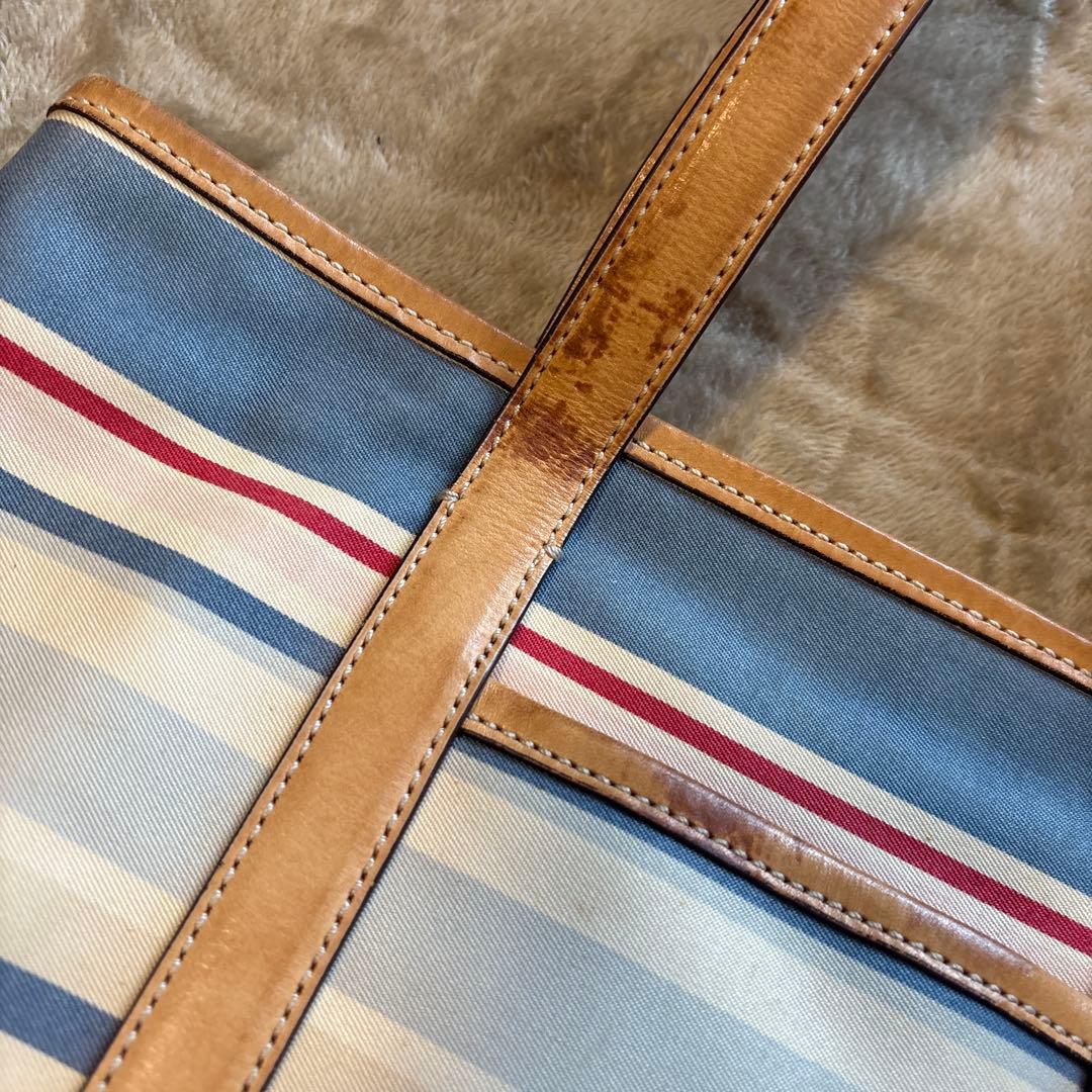 COACH ストライプ トートバッグ — image 4