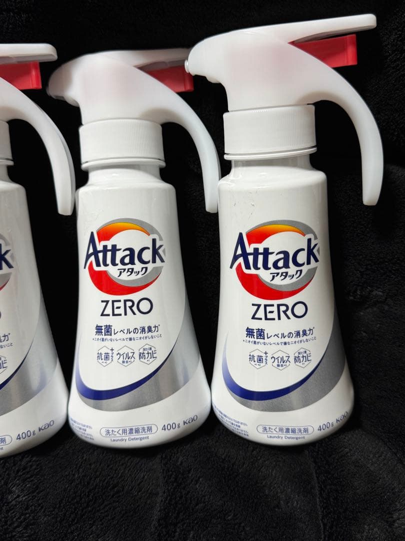 アタック ZERO 最高の清潔力無菌レベルの消臭力 ワンハンドタイプ本体400ｇ — image 3