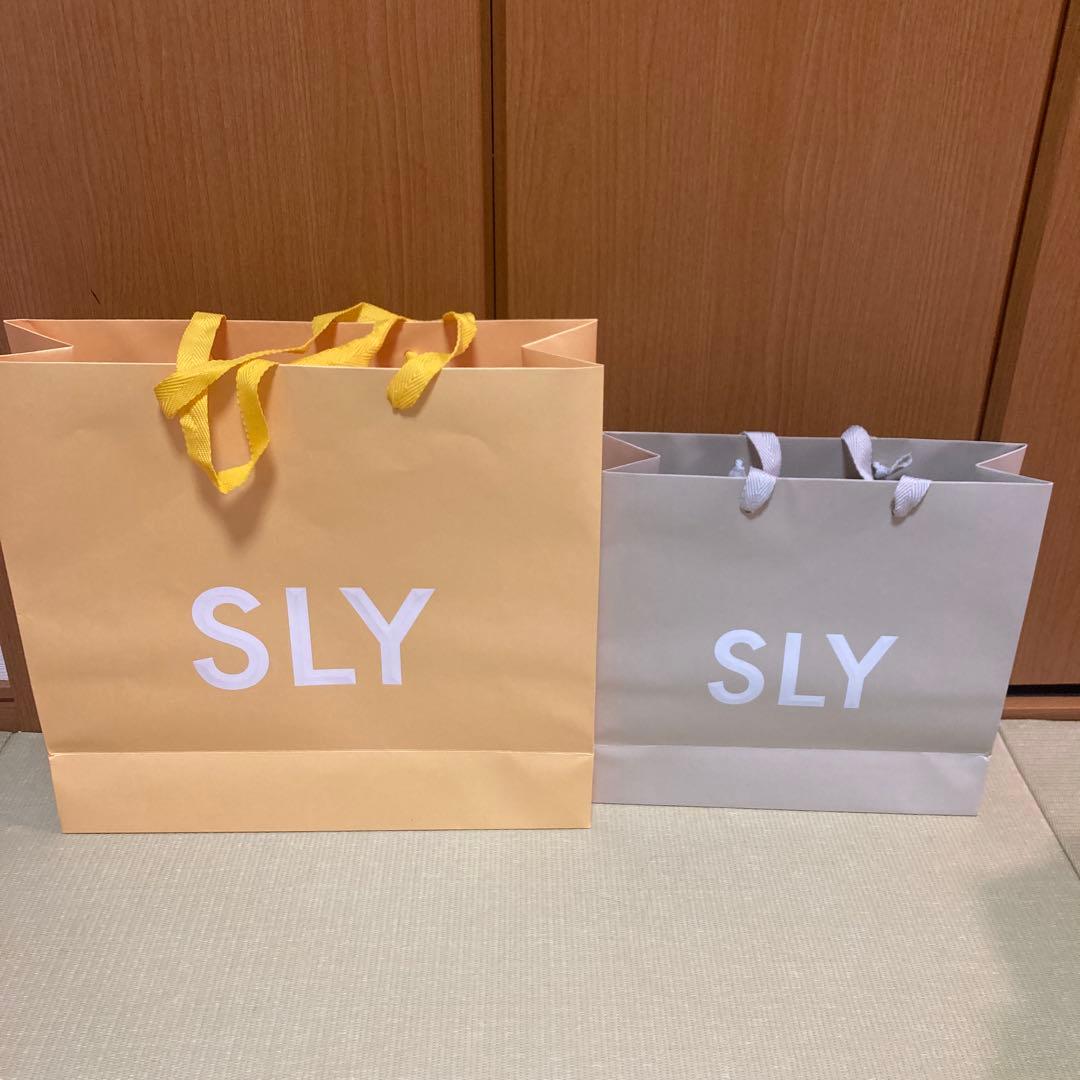 yun様専用　SLY ショップ袋 2枚セット　バラ売り可能　紙袋 — image 2