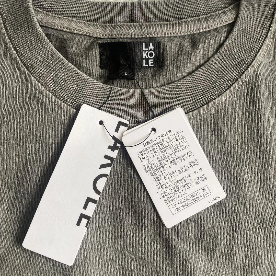 LAKOLE ピグメントフラワー長袖T Lサイズ — image 3