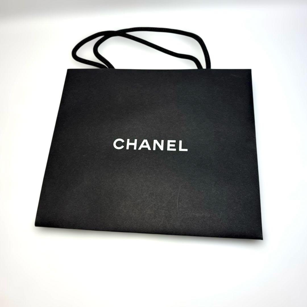 【美品】CHANEL シャネル ショッパー 紙袋 3枚セット 黒 ブラック ミニ — image 4