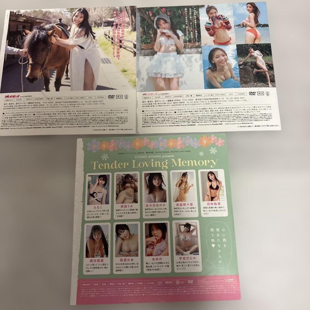 ヤングアニマル 特別付録 DVD 1枚 週刊プレイボーイ付録DVD2枚 — image 2