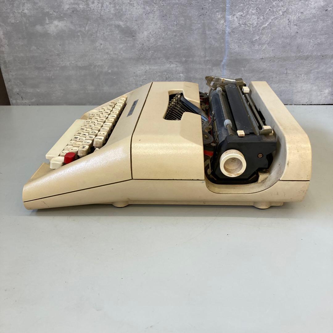ジャンク品 昭和レトロ オリベッティ レッテラ35 タイプライター 古道具 — image 3