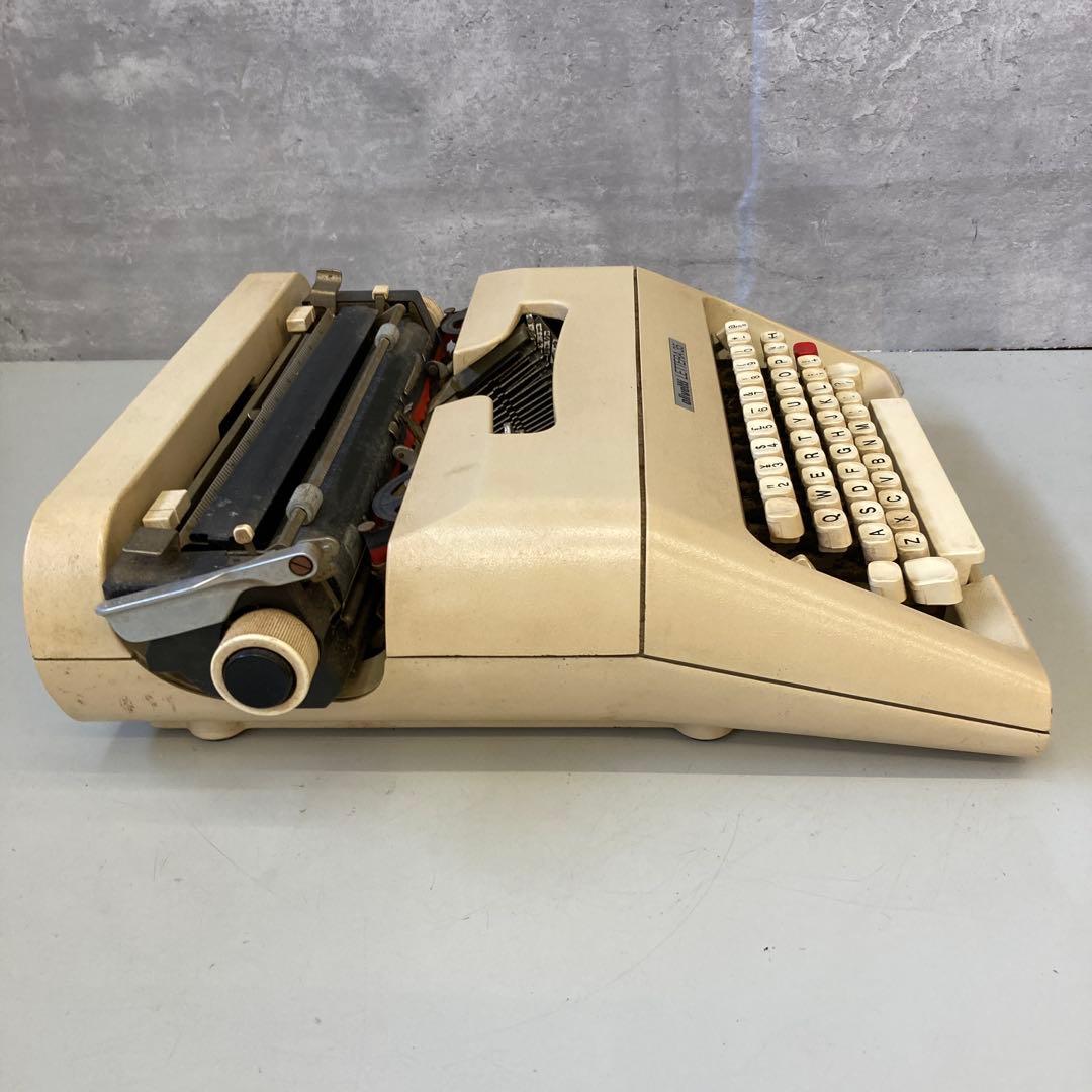 ジャンク品 昭和レトロ オリベッティ レッテラ35 タイプライター 古道具 — image 5