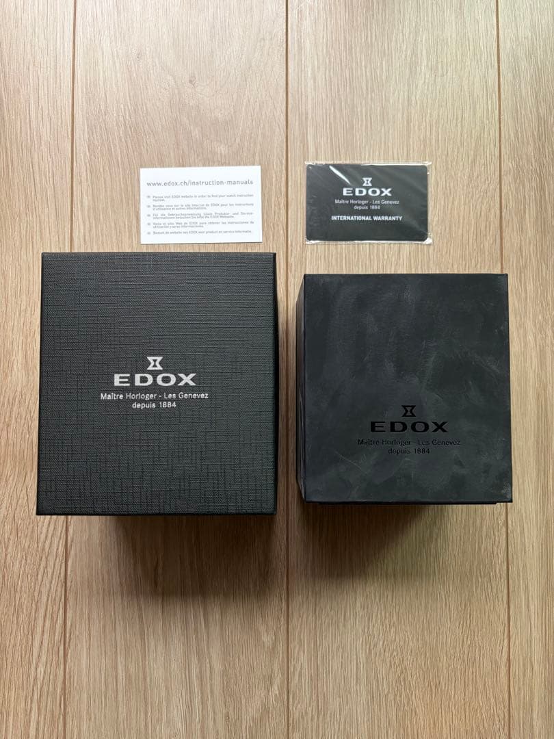 EDOX デルフィン オリジナル オートマチック 自動巻き 300m防水 箱付 — image 2