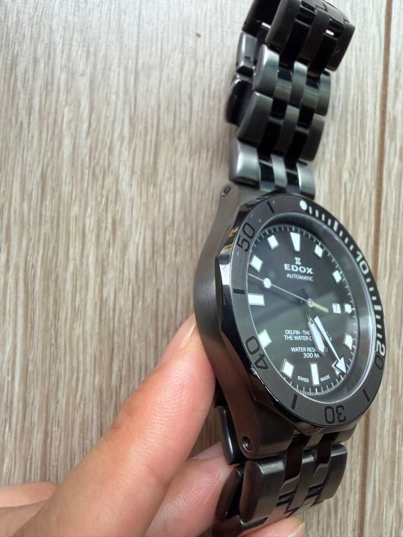 EDOX デルフィン オリジナル オートマチック 自動巻き 300m防水 箱付 — image 4