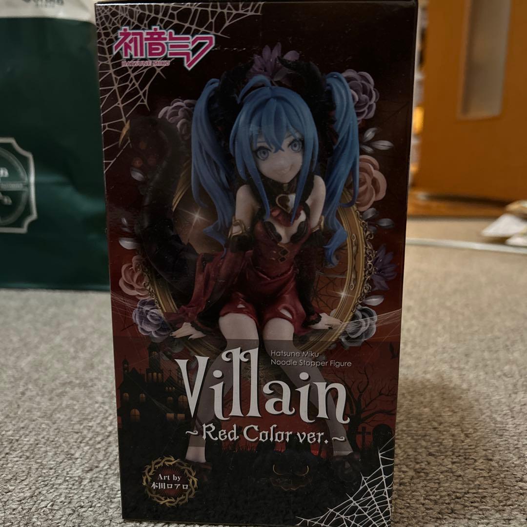 初音ミク ぬーどるストッパーフィギュア ヴィラン Red Color ver. — image 3