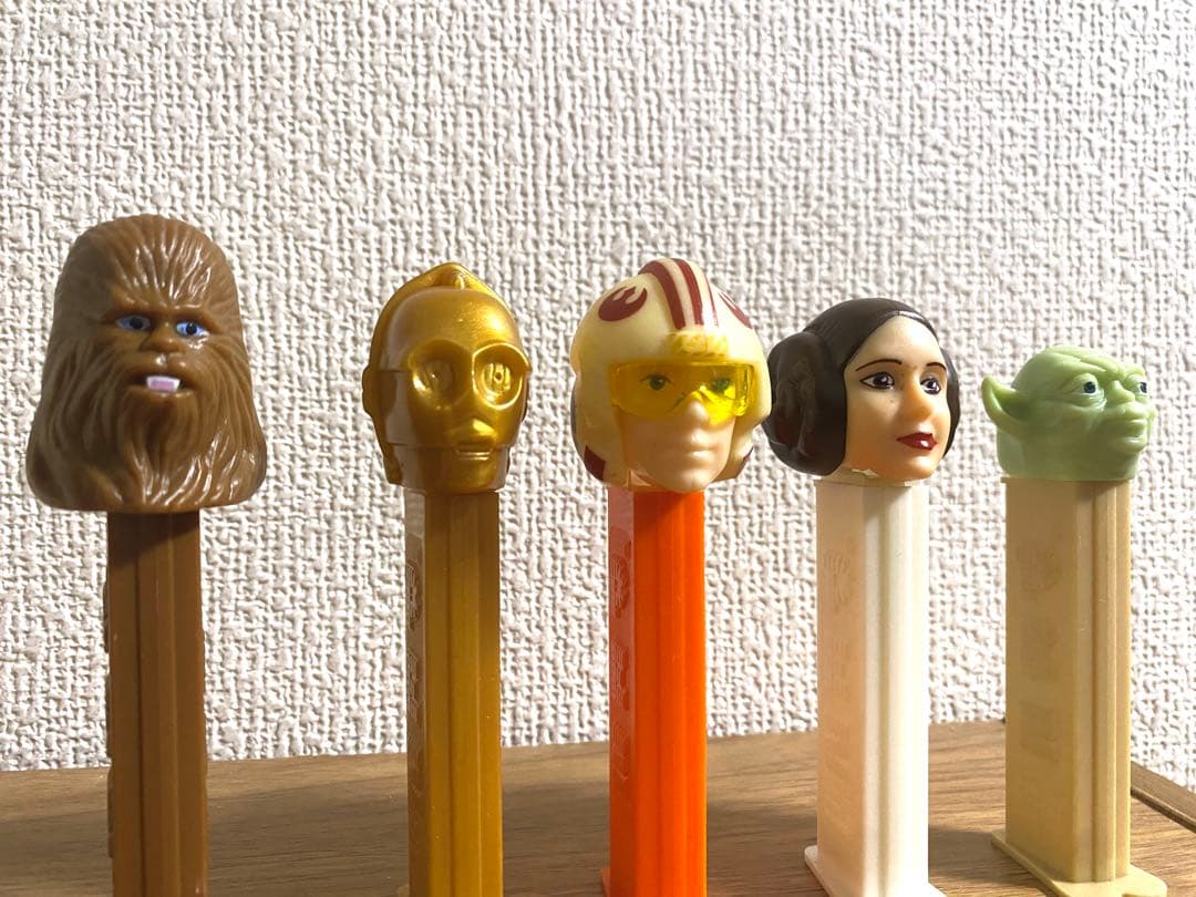【当時物】スターウォーズ PEZ（ペッツ） 9体セット まとめ売り — image 3