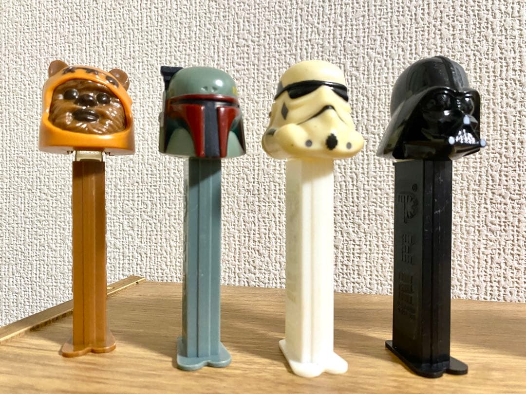 【当時物】スターウォーズ PEZ（ペッツ） 9体セット まとめ売り — image 4