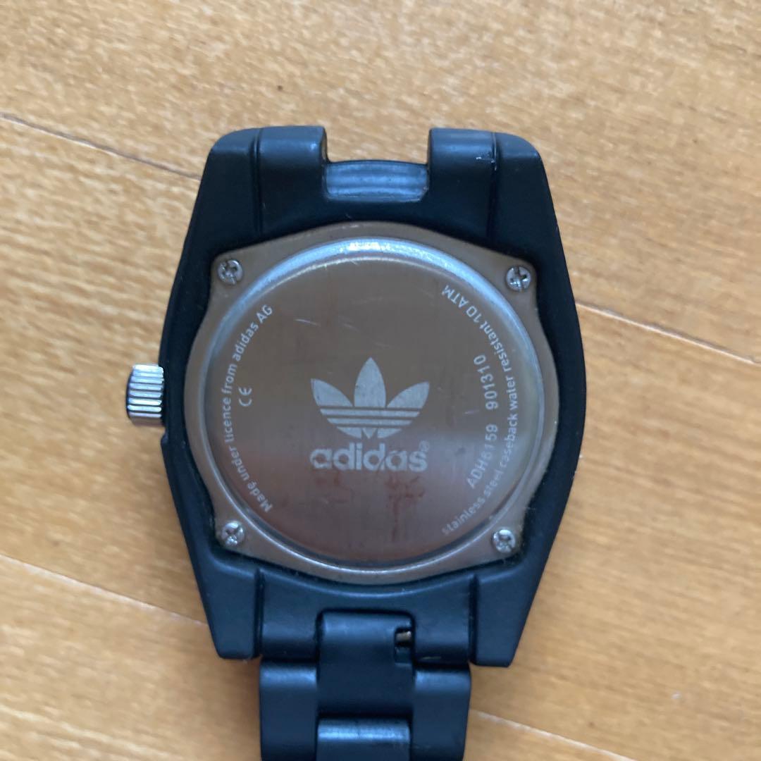 ジャンク　アディダス　腕時計　ADH6159 ブラック　箱無し — image 3