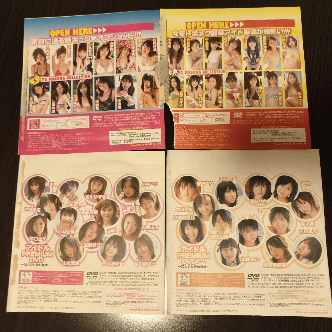 ヤングガンガン アイドルPREMIUM DVD まとめ売り — image 3