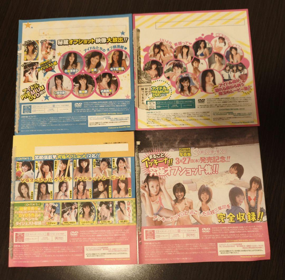 ヤングガンガン アイドルPREMIUM DVD まとめ売り — image 5