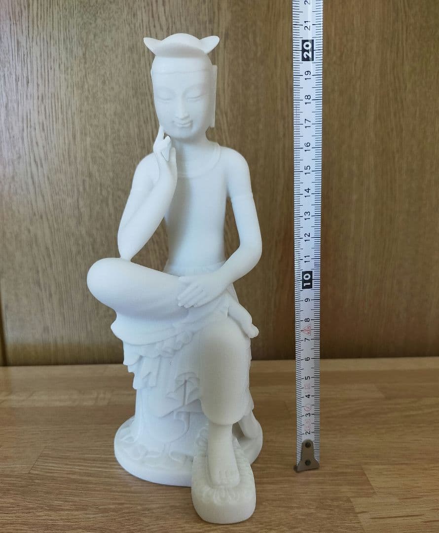 大理石　弥勒菩薩半跏像 — image 5