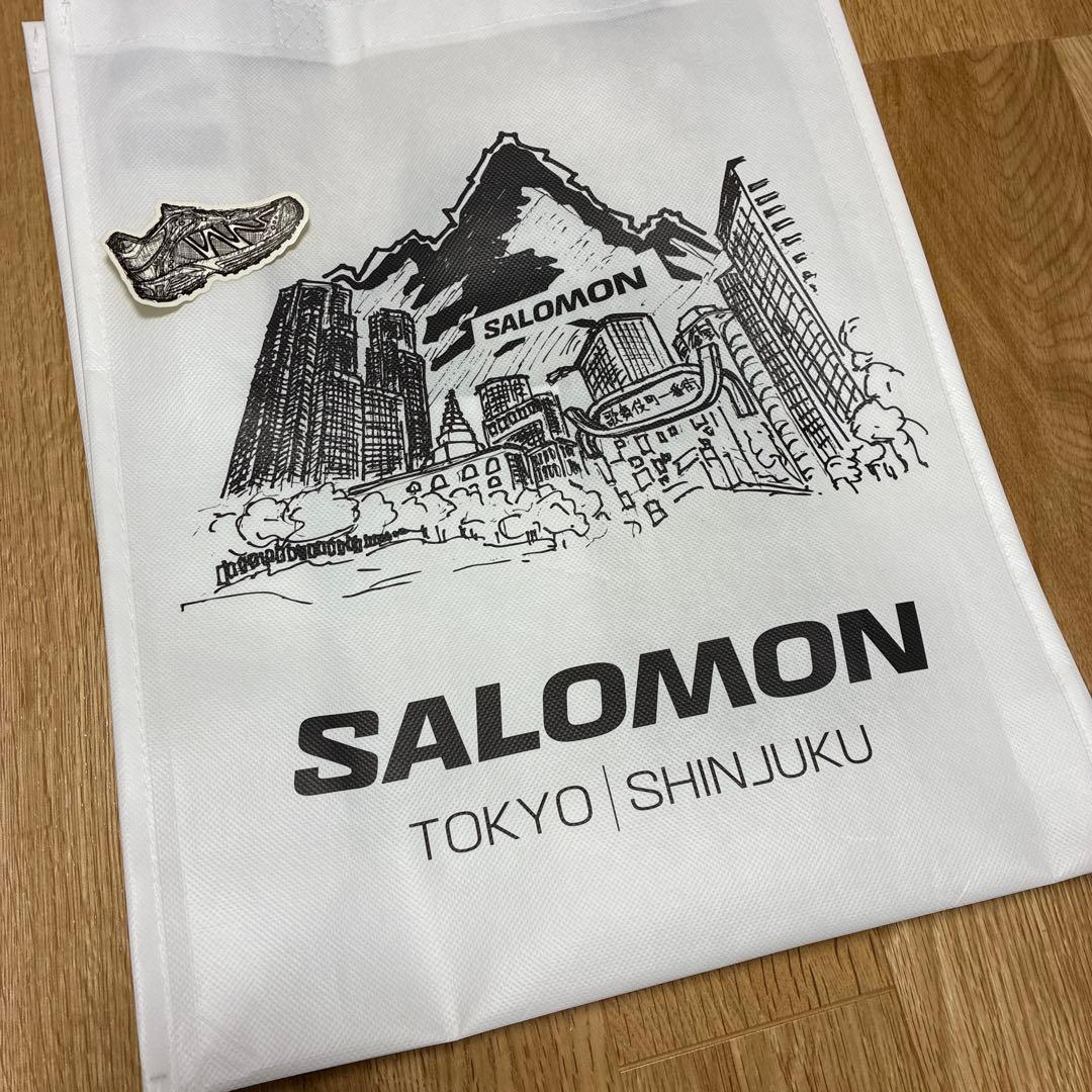 【新宿限定/新品】SALOMON サロモンストア ショッパー ステッカー付き — image 2