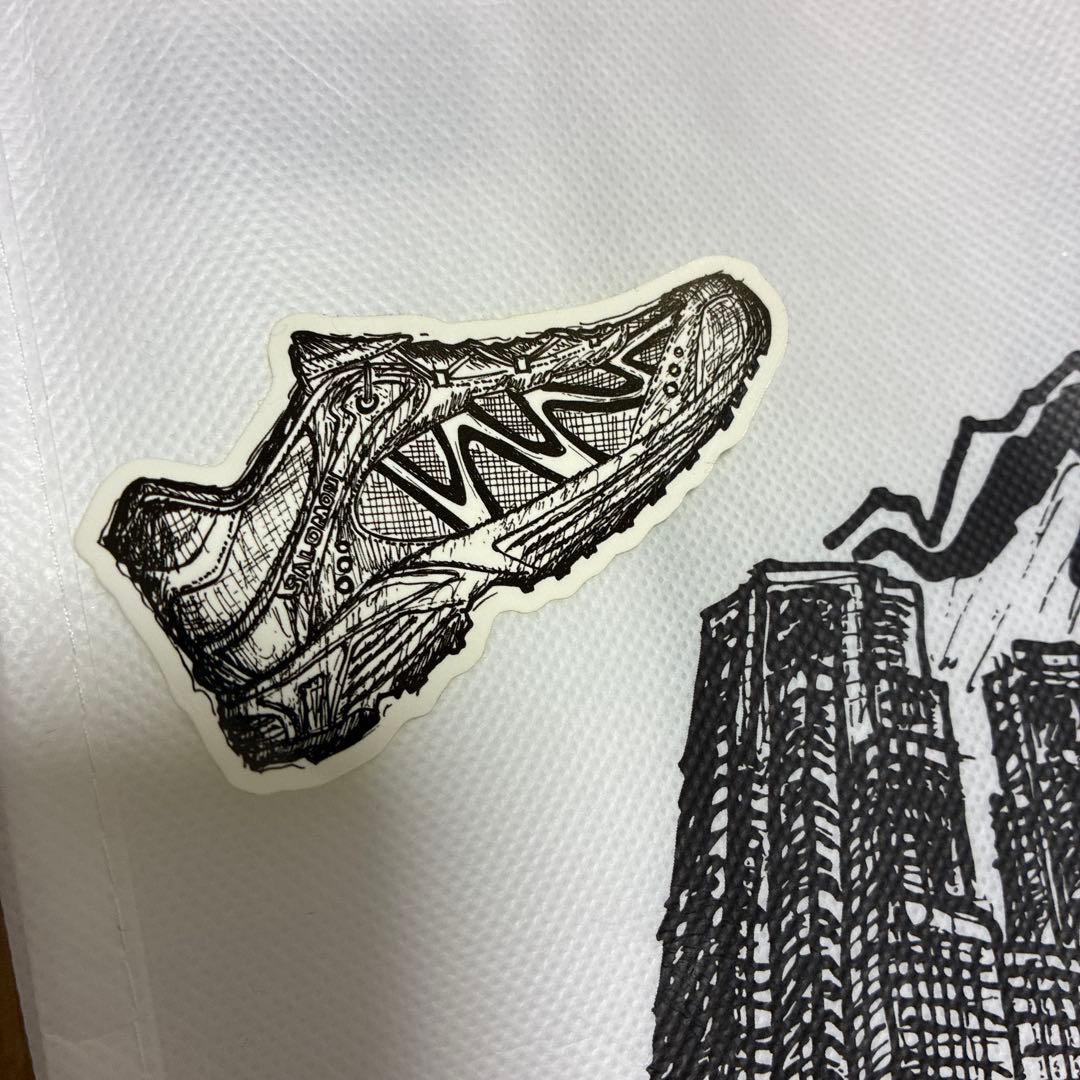 【新宿限定/新品】SALOMON サロモンストア ショッパー ステッカー付き — image 3