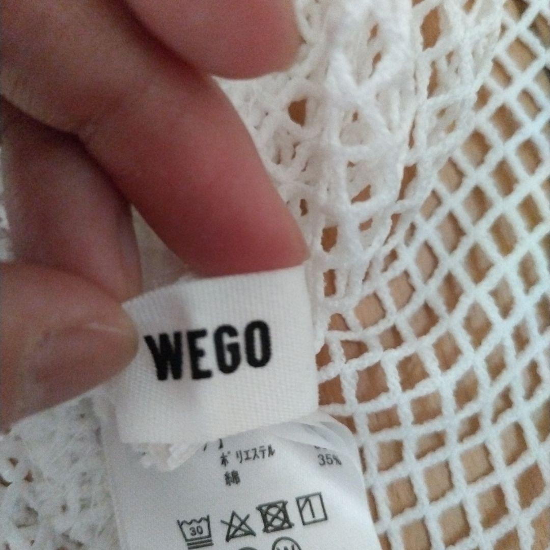 WEGO メッシュキャミワンピース ホワイト Fサイズ — image 4