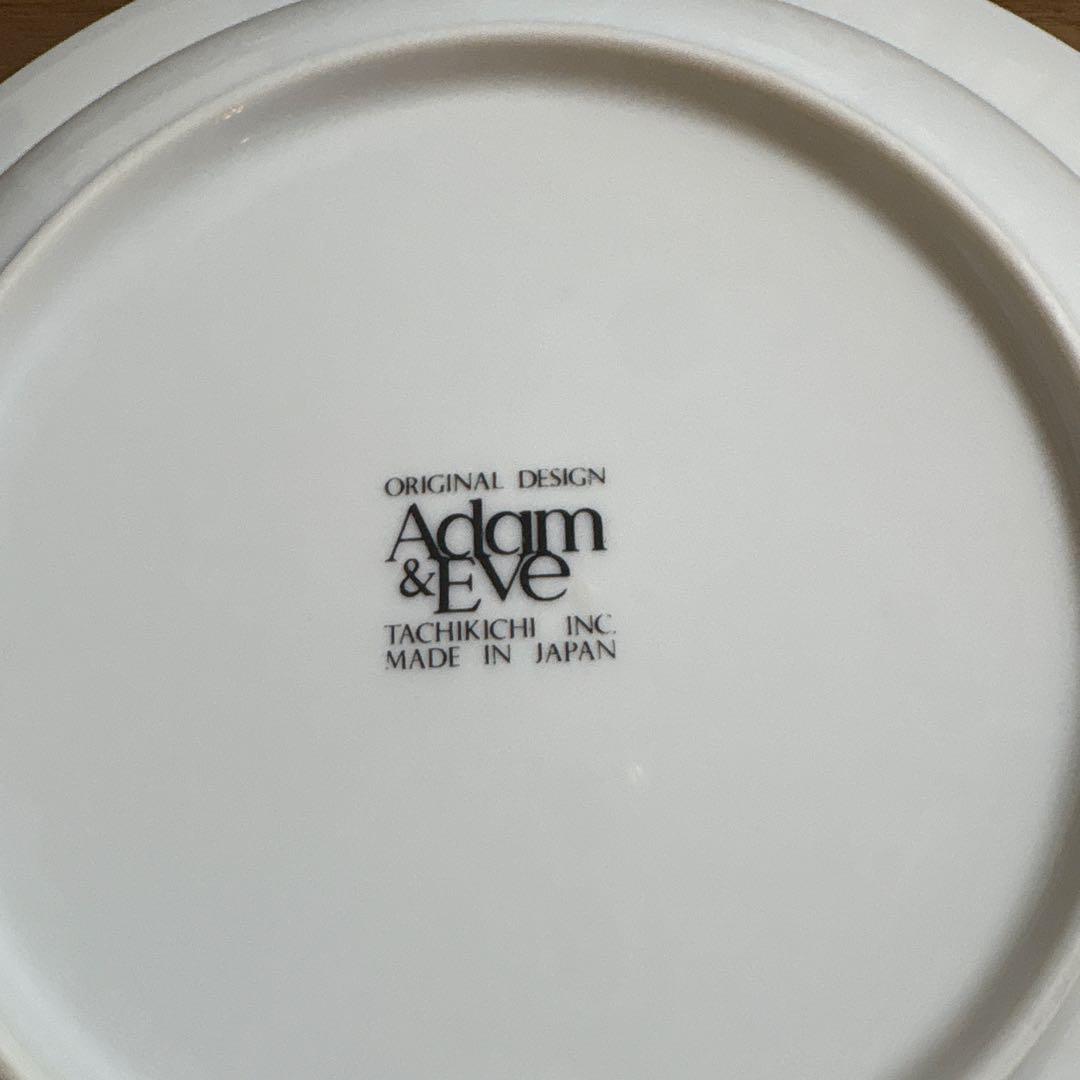 Adam & Eve 橘吉 皿 5枚セット — image 3