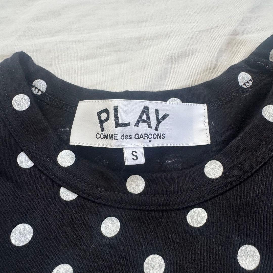 PLAY COMME des GARCONS ドット柄 長袖Tシャツ S — image 2