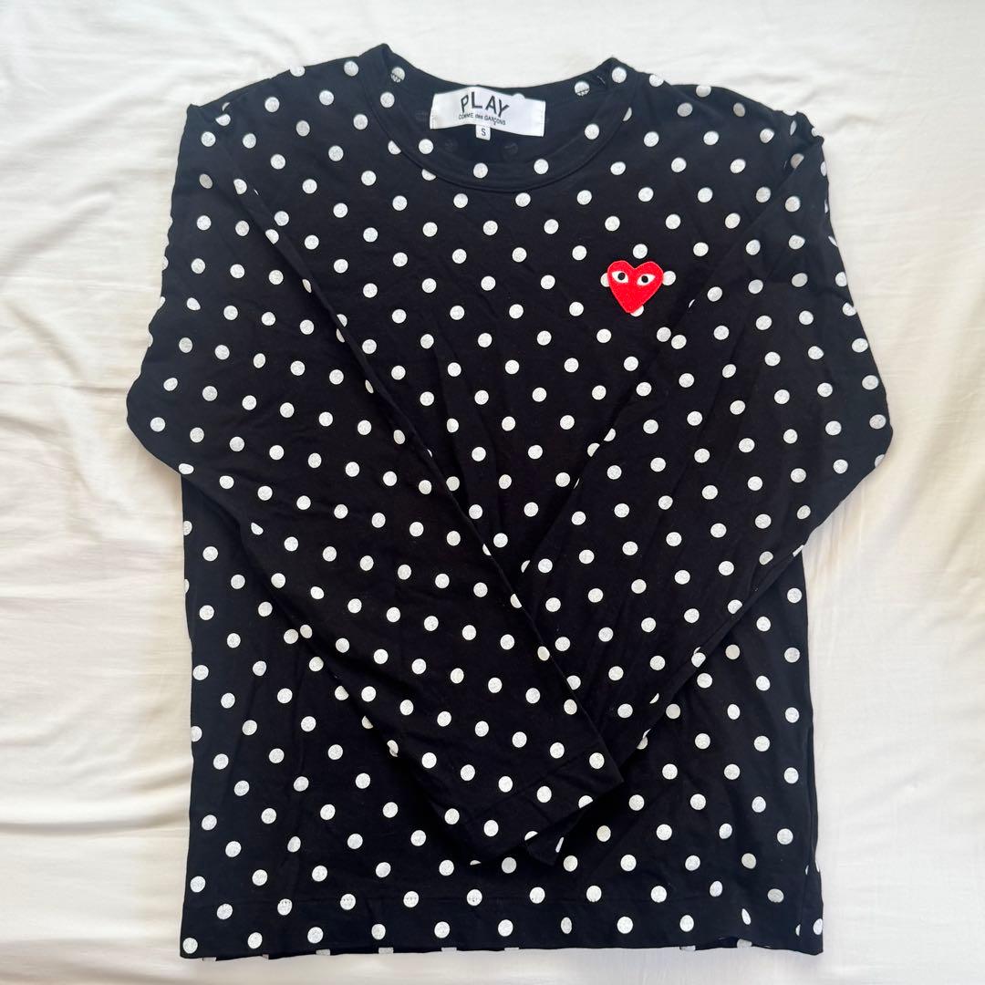 PLAY COMME des GARCONS ドット柄 長袖Tシャツ S — image 3
