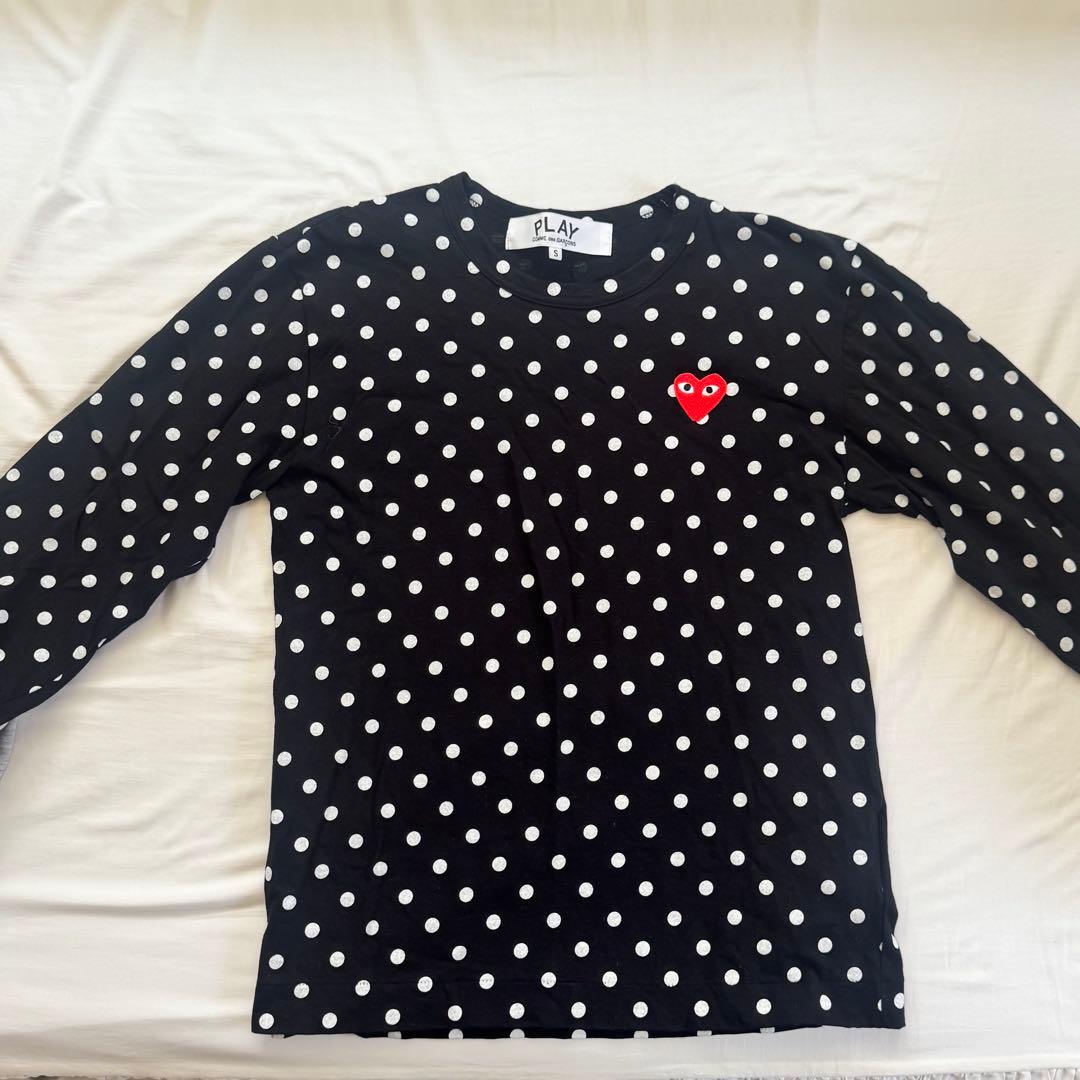 PLAY COMME des GARCONS ドット柄 長袖Tシャツ S — image 4