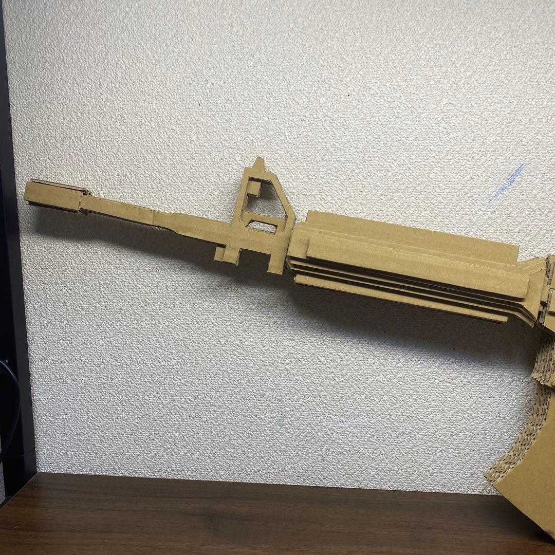 てらん　M4ライフル　ダンボール製 — image 2