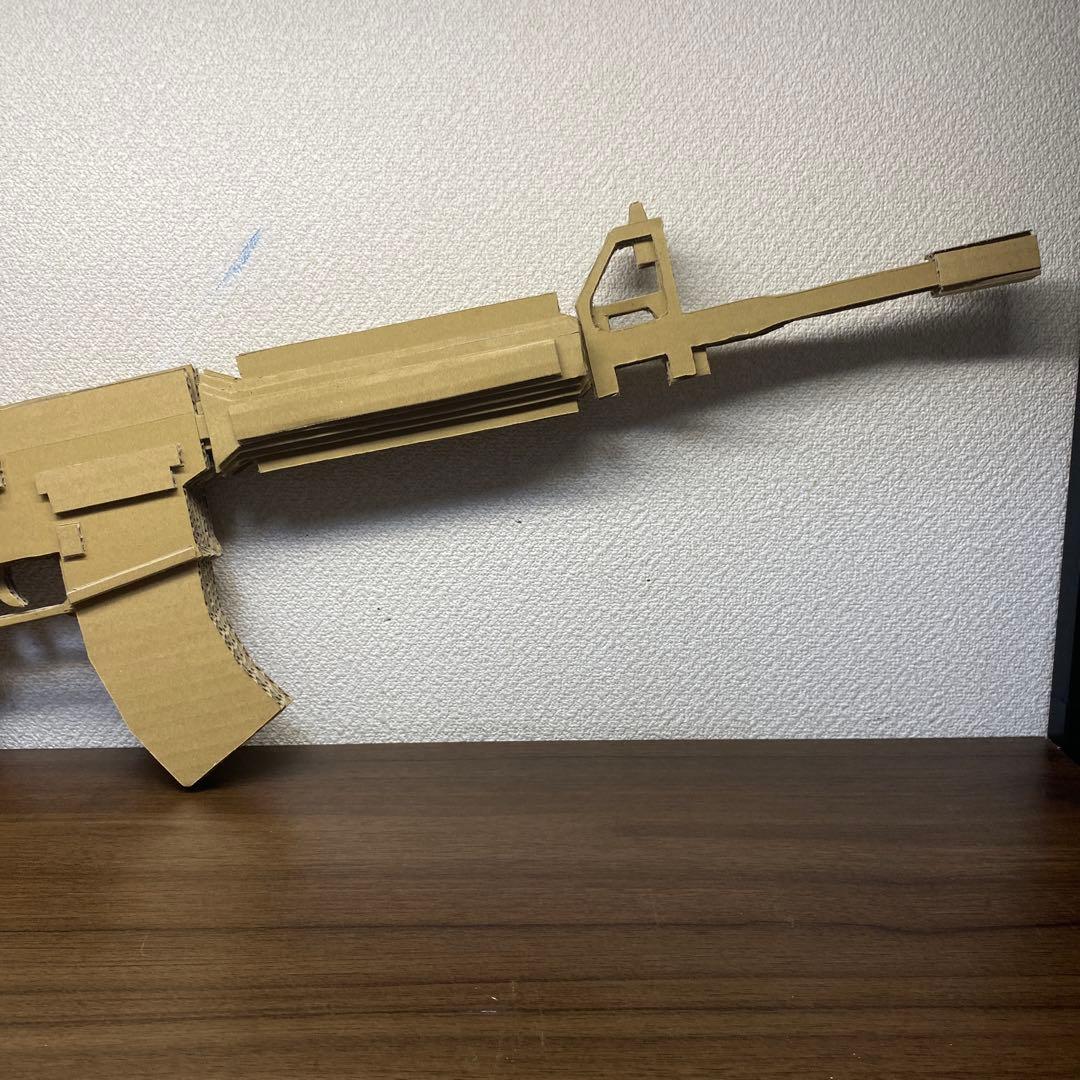 てらん　M4ライフル　ダンボール製 — image 5