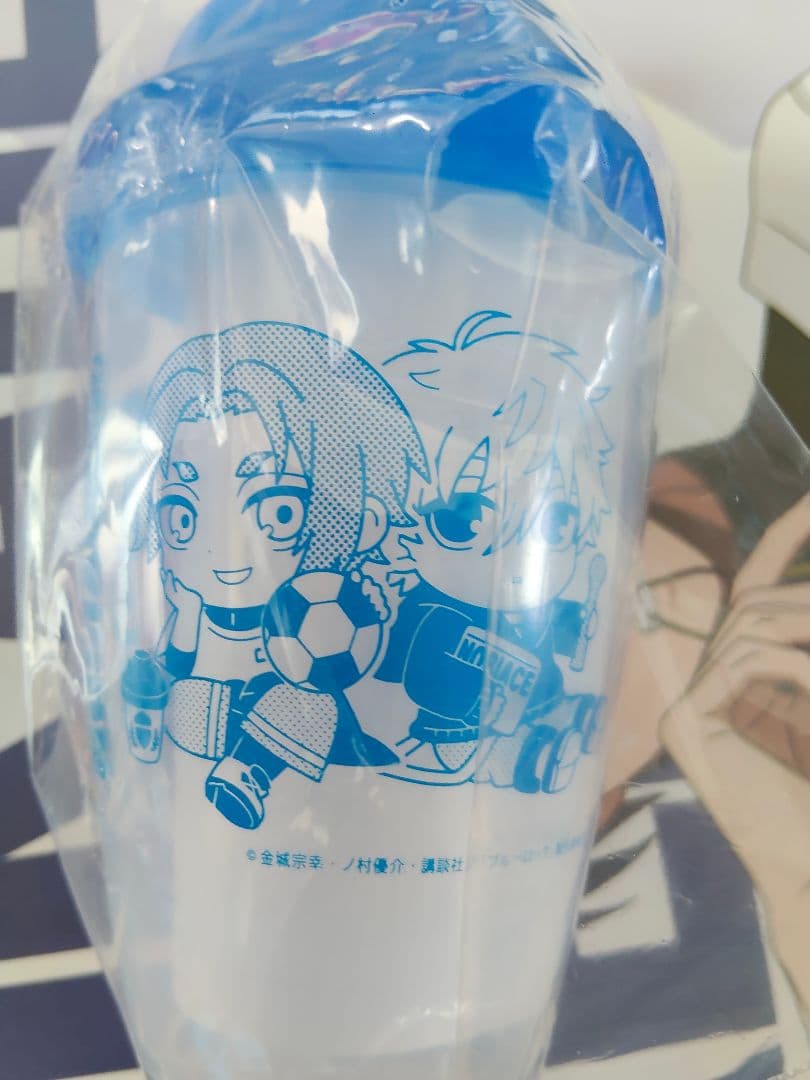 今日届いた ブルーロック ノビエース シェイカー 潔世一 身長計 — image 2