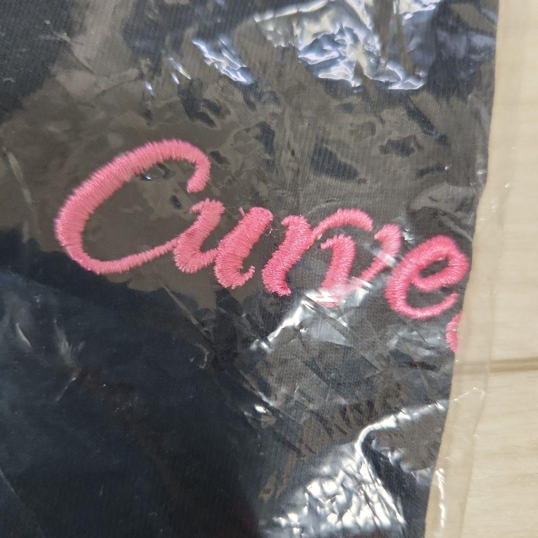Curves Tシャツ ブラック ピンク刺繍 MAサイズ — image 3
