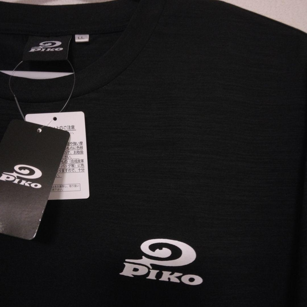 PIKO Tシャツ ブラック LLサイズ 新品　エンボス — image 2