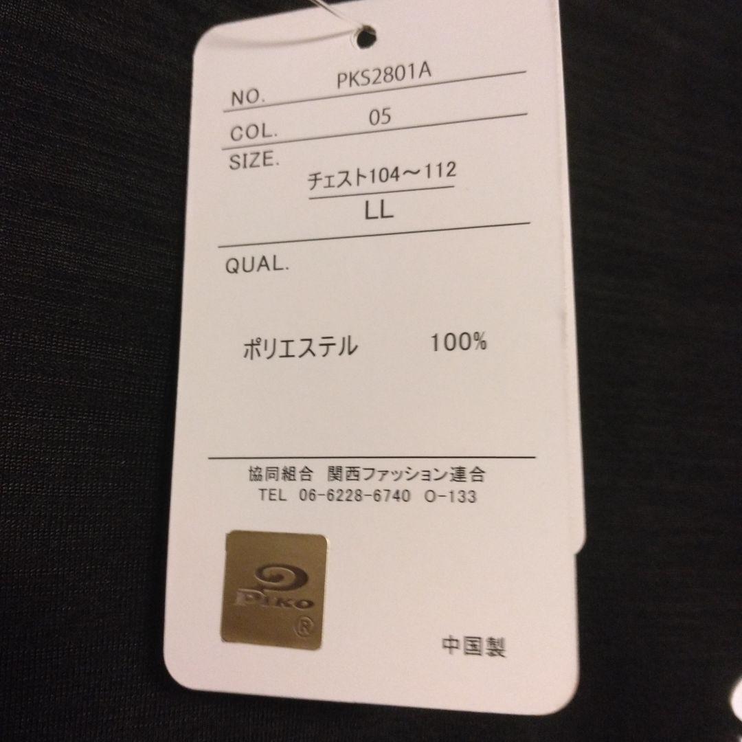 PIKO Tシャツ ブラック LLサイズ 新品　エンボス — image 4