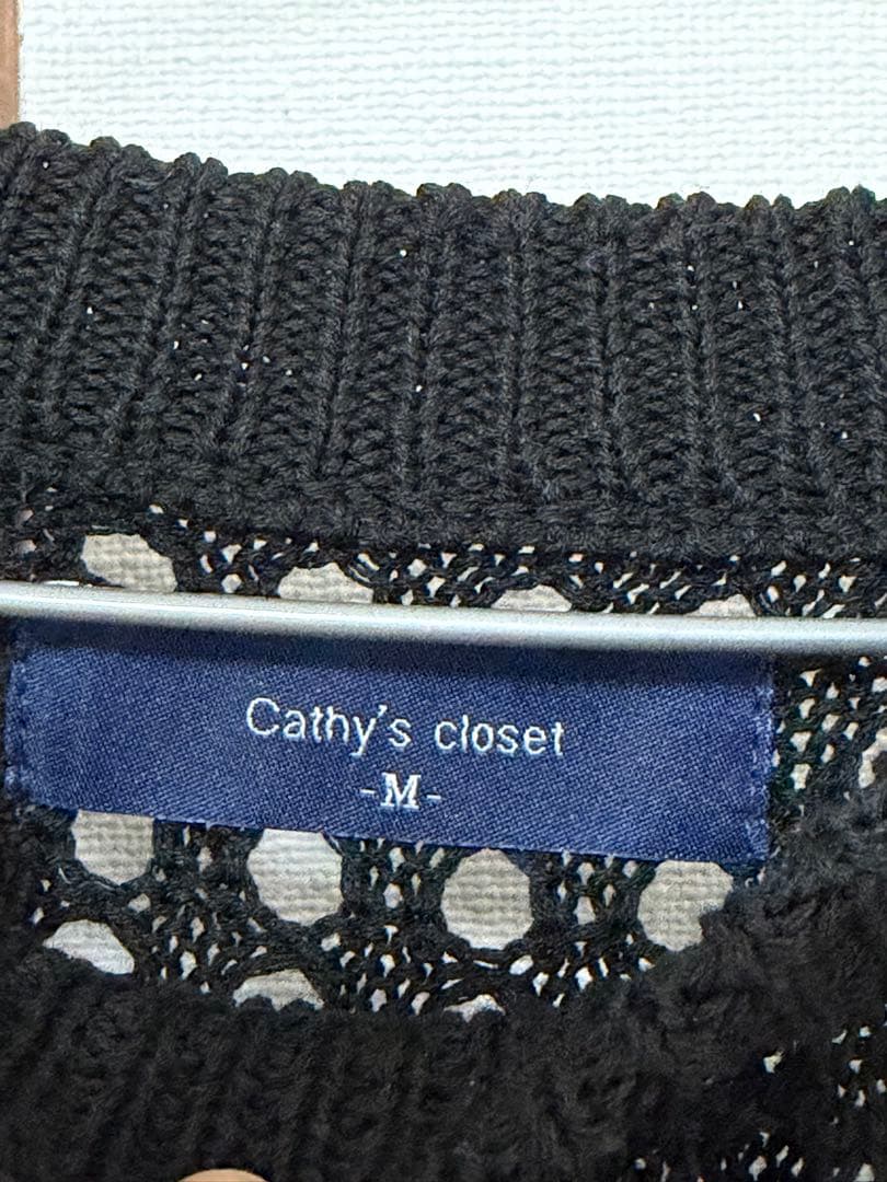 Cathy's closet ニット セーター ブラック Mサイズ — image 2