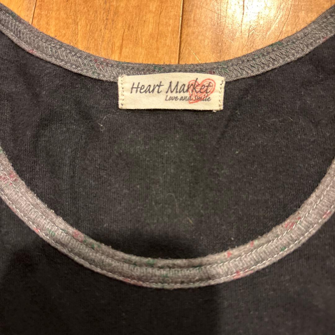Heart Market 長袖カットソー ブラック — image 2