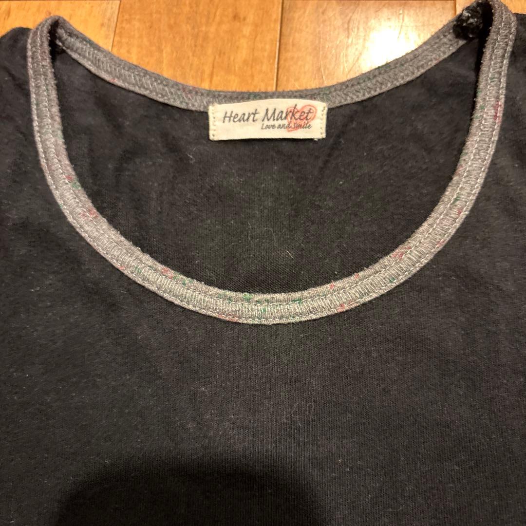 Heart Market 長袖カットソー ブラック — image 3