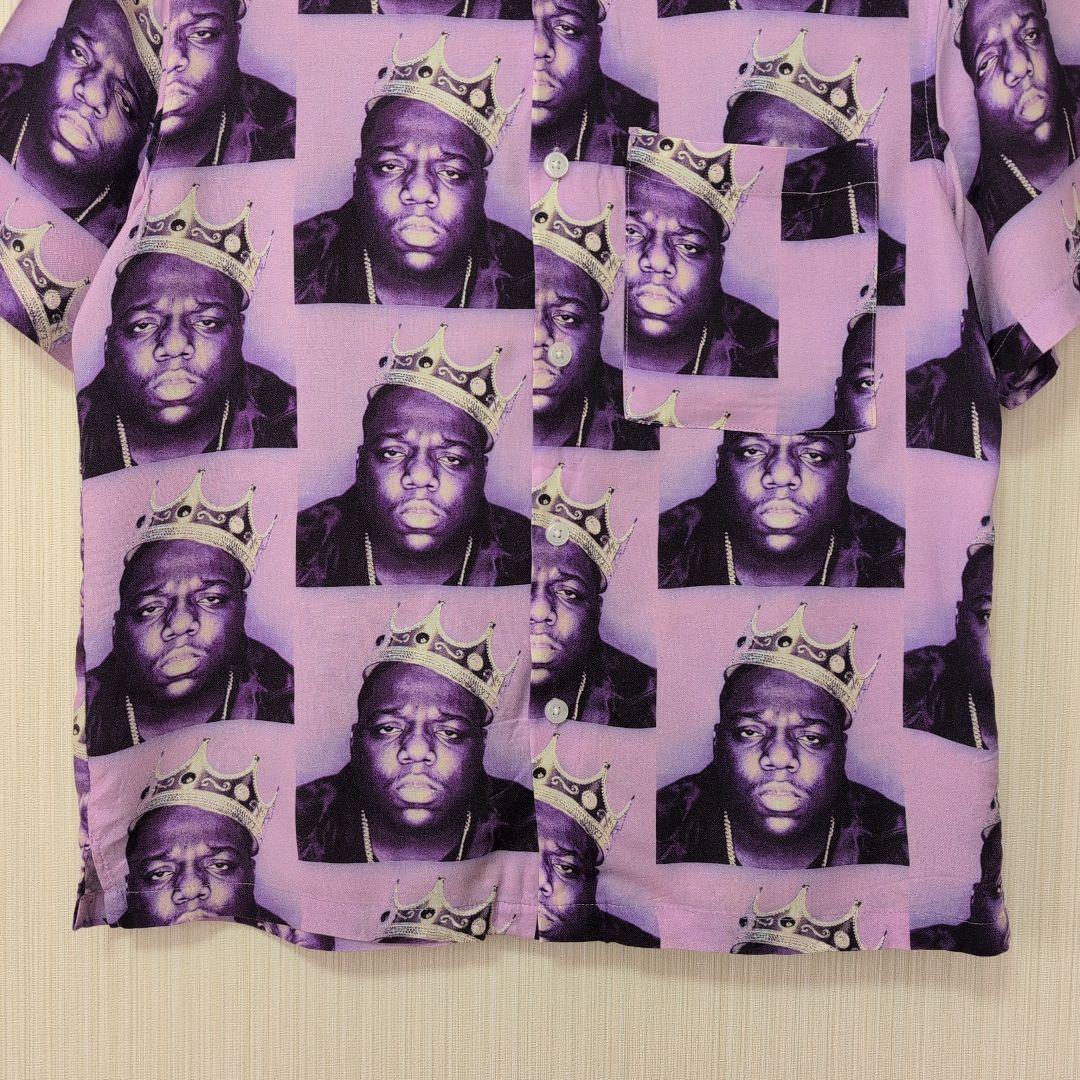 H&M The Notorious B.I.G ビギーレーヨンシャツ(半袖)　S — image 5