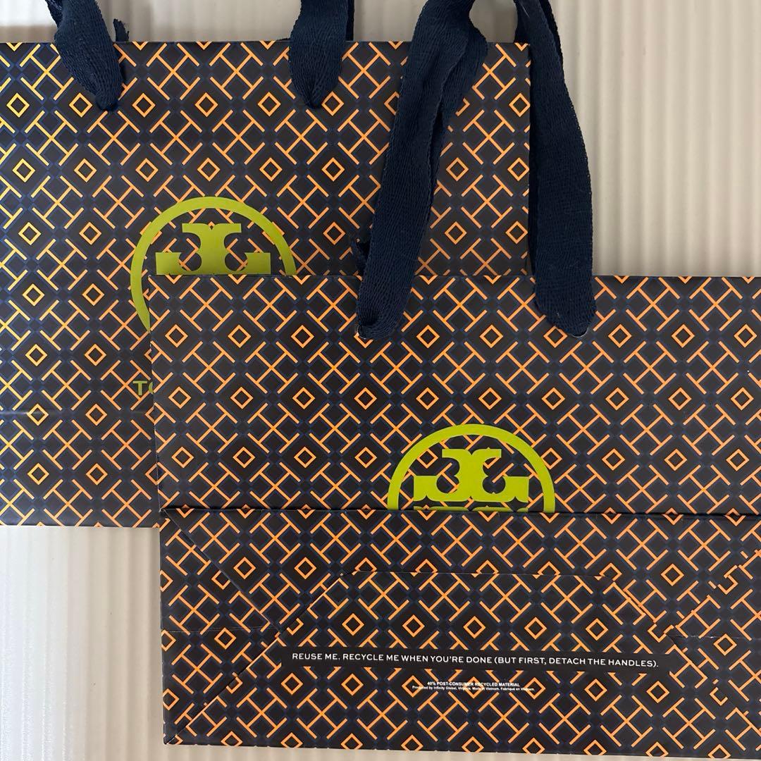 【美品】トリーバーチ　toryburch　ショップ袋　ショッパー　ギフト　2枚 — image 2