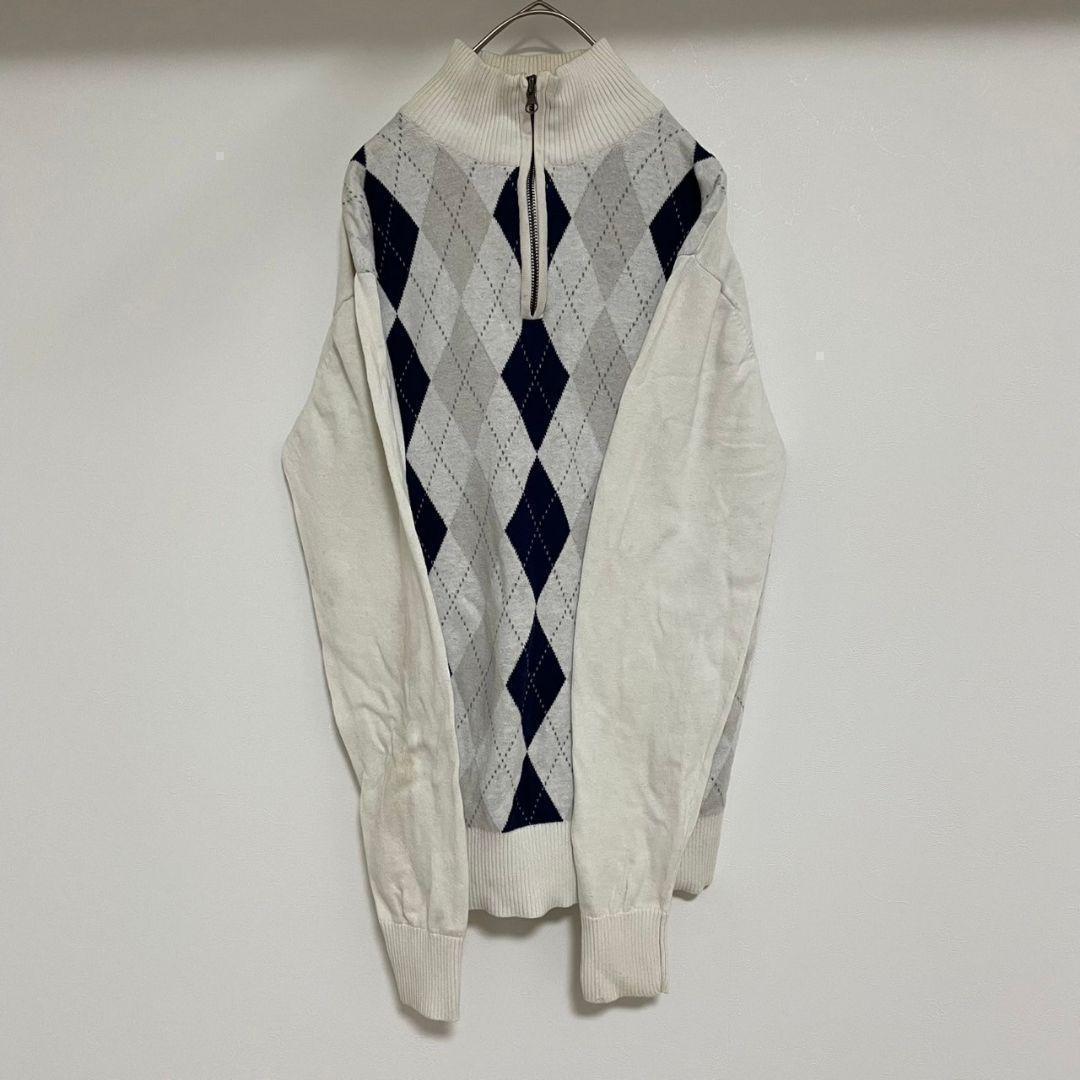 YAN54【US輸入】CARBON　セーター【メンズM】長袖　白色他 — image 2