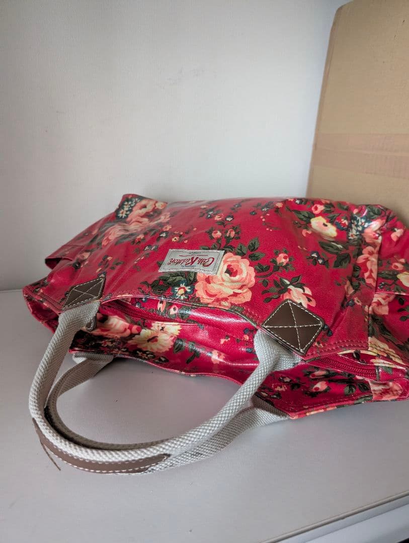 ★綺麗★Cath Kidston　キャスキッドソン　ハンドバッグ　ビニール　花柄 — image 5
