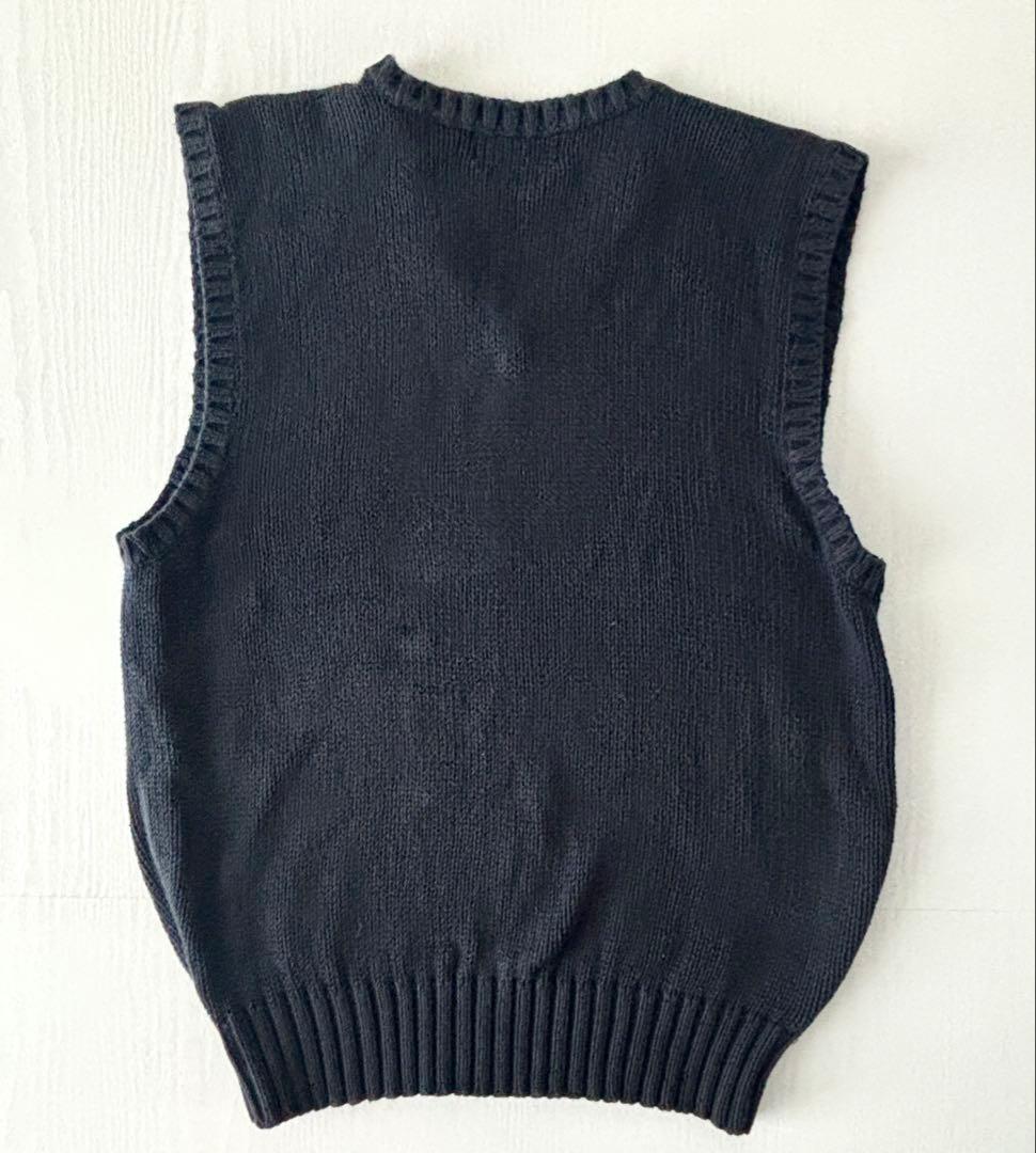 90s Polo by Ralph Lauren ニットベスト ネイビー M — image 5