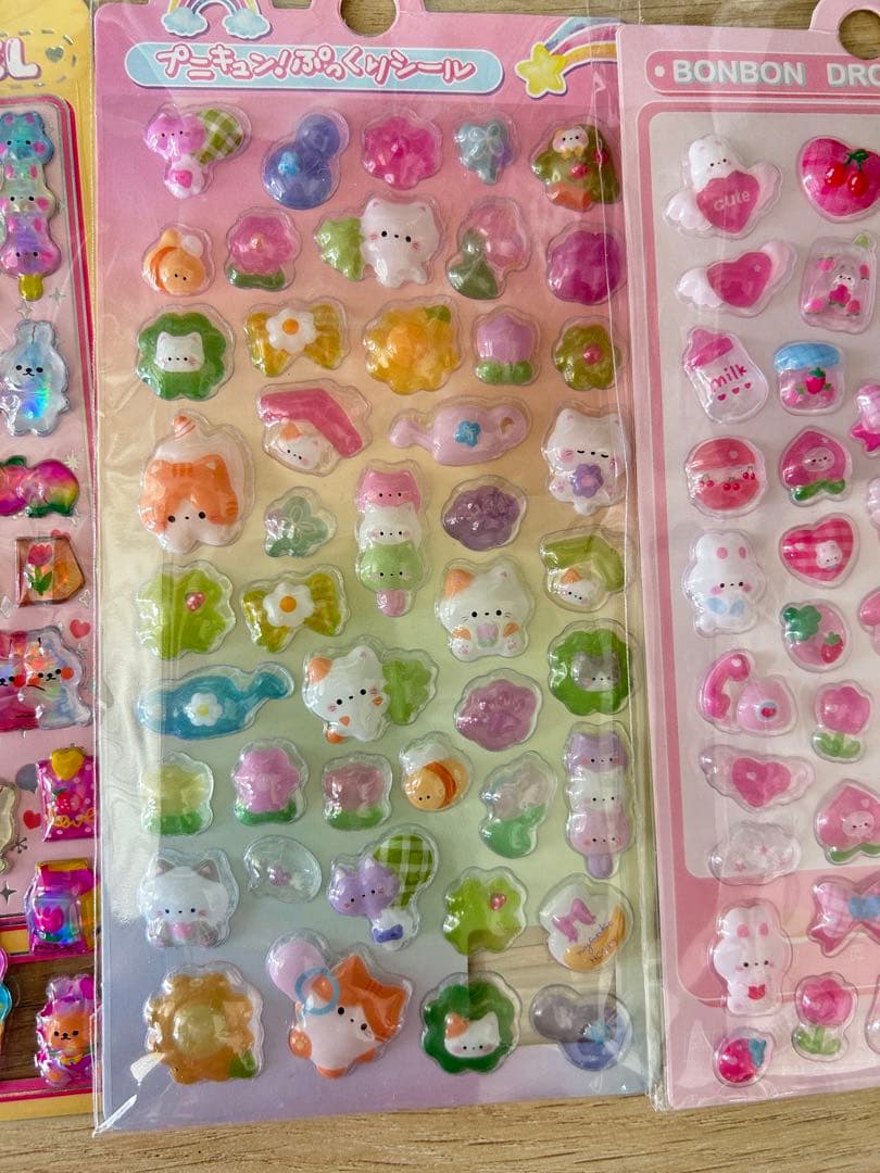 ⭐️最安値⭐️ ぷっくりジュエル シール5枚 — image 3