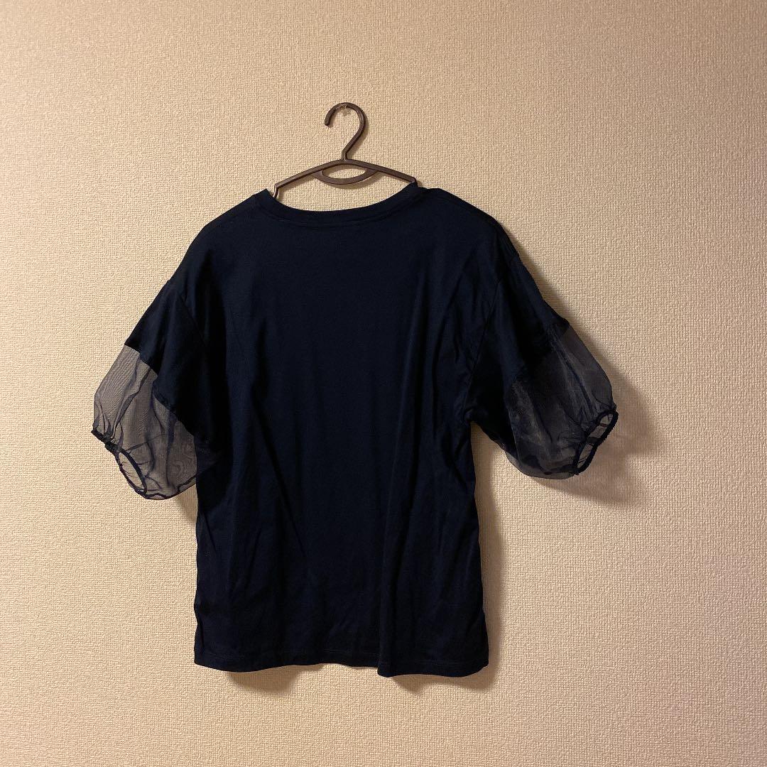 Tシャツ 紺　38号 — image 2