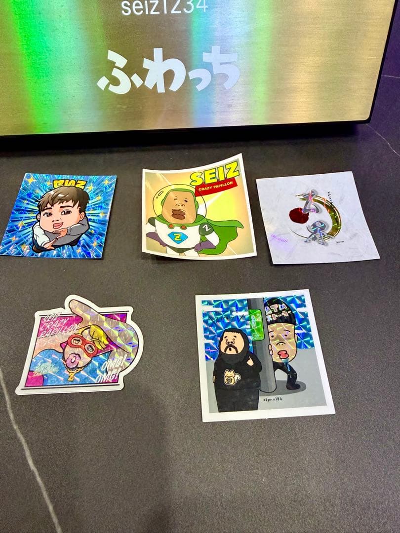 ステッカー5種コンプリートセット WGPふわっち盾 せいZ — image 2