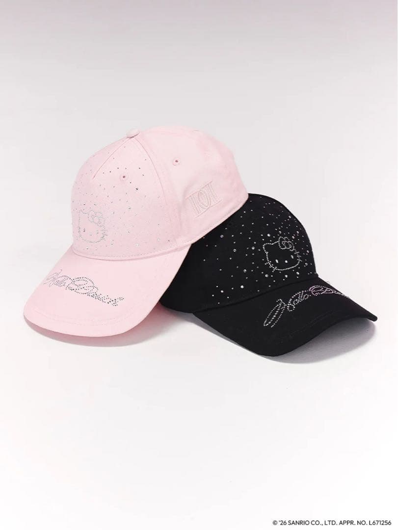 【新品未使用】ダーリッチ Hello Darichビジューキャップ ブラック — image 4
