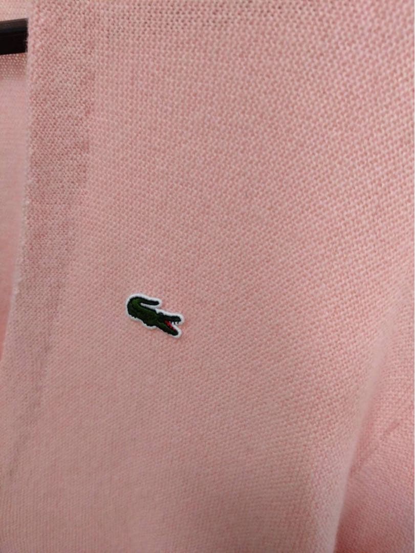 LACOSTE ピンク カーディガン 36 — image 2