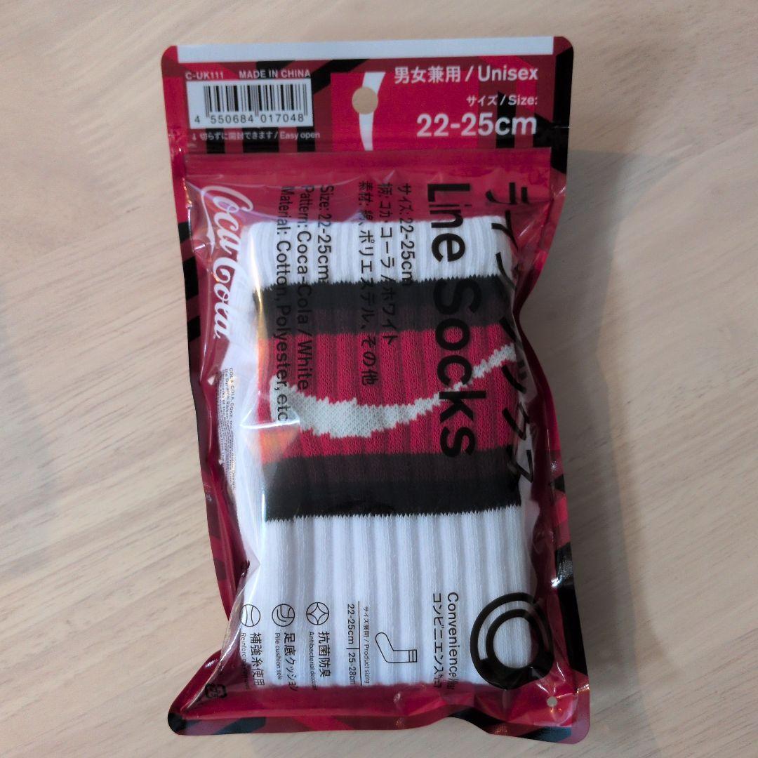 コカ・コーラ　ラインソックス サイズS — image 2
