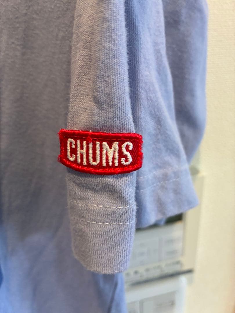 CHUMS Tシャツ ライトブルー Mサイズ — image 4