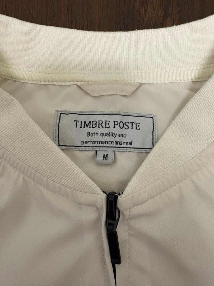 TIMBRE POSTE ブルゾン ホワイト Mサイズ — image 2