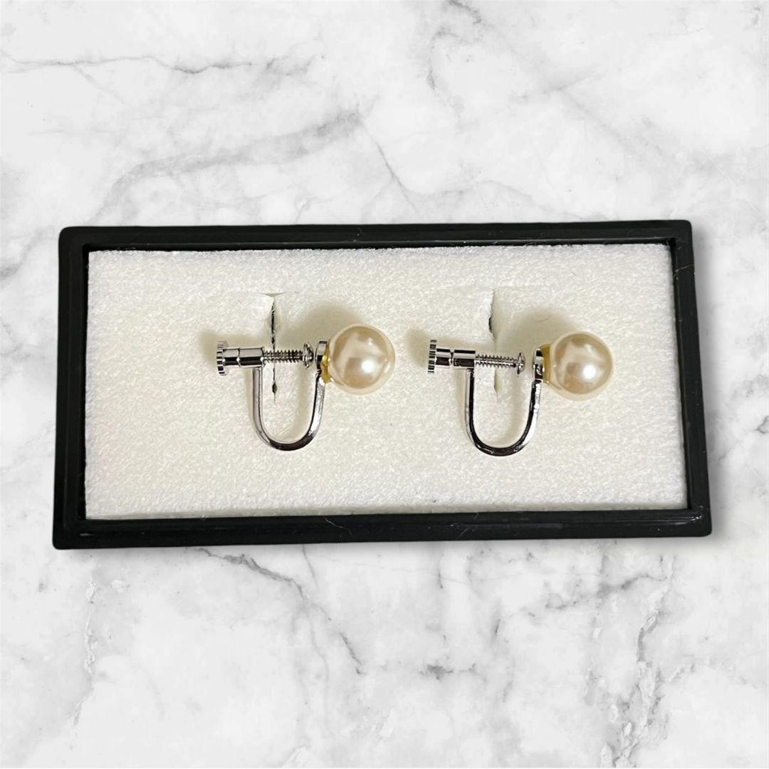 【美品】一粒 パール イヤリング — image 2